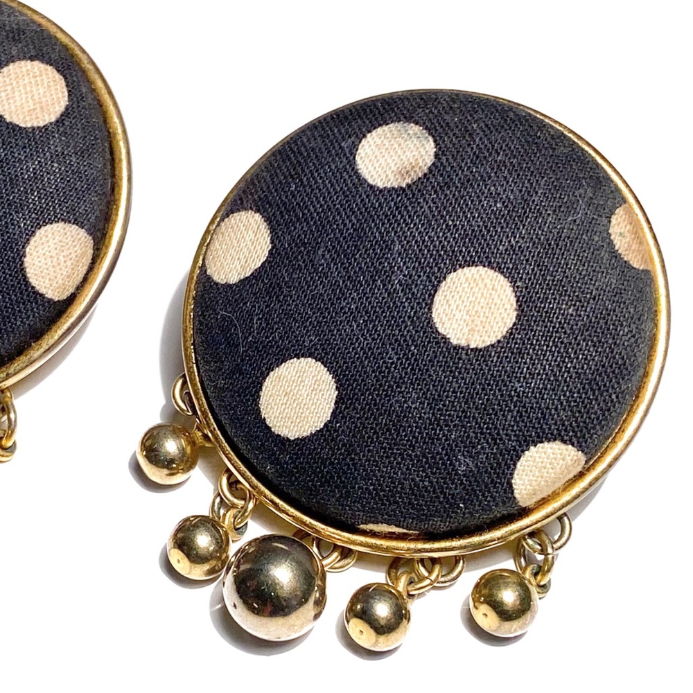 Vintage Natasha Stambouli Large Earrings - Picture 8 of 15